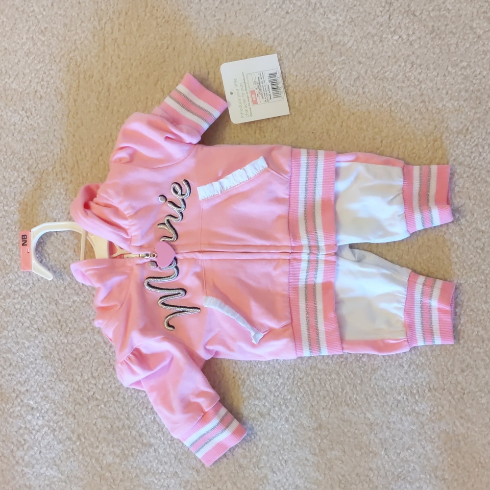 Minnie Mouse Jacket Set - Newborn